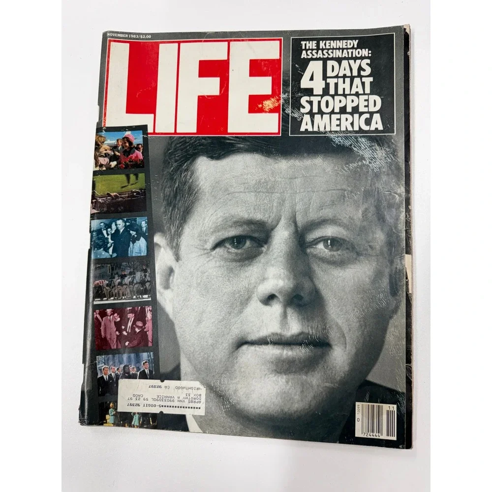 Vintage Life Magazine November 1983 JFK Kennedy Assassination 20th Anniversary